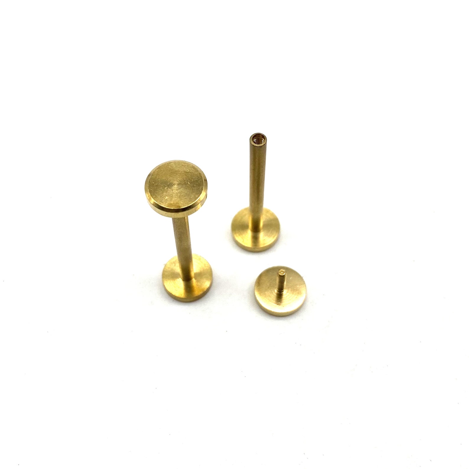 Novel Rivet 25/30mm Brass Book Binding Screw Rivets - Etsy