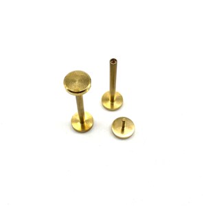 25/30mm Brass Book Binding Screw Rivets - Etsy