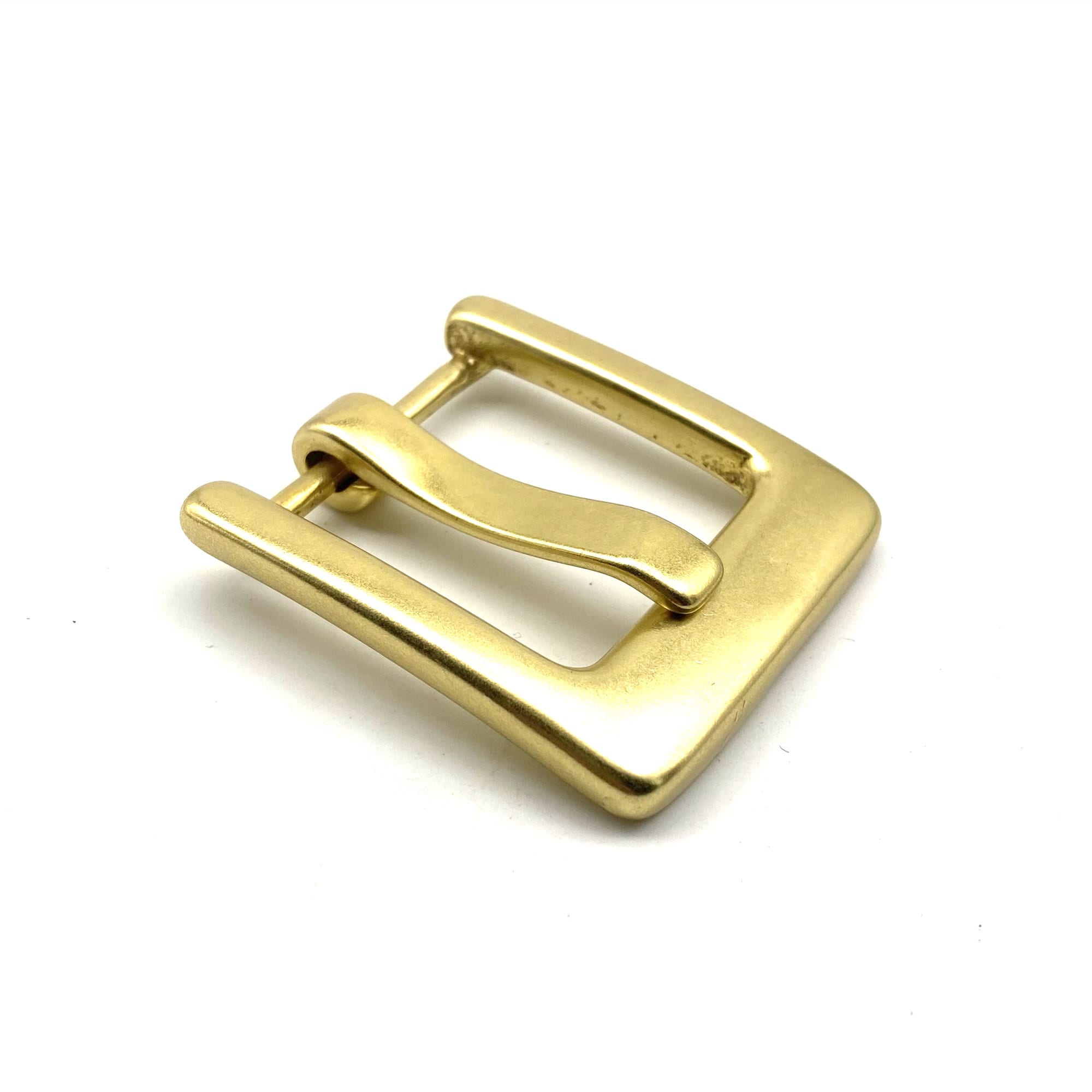 Western Full Grain Casual Leather‎ Belt Polished Solid Brass Buckle 49\