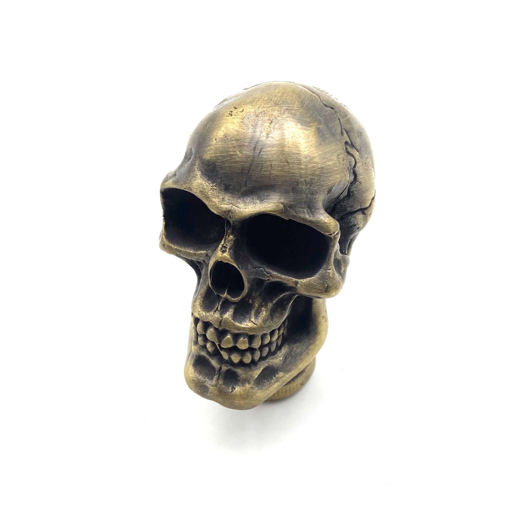 スカル (Skull) 9jupf8b Brass Skull Gear Handle Car Gear Shift Knob - Etsy