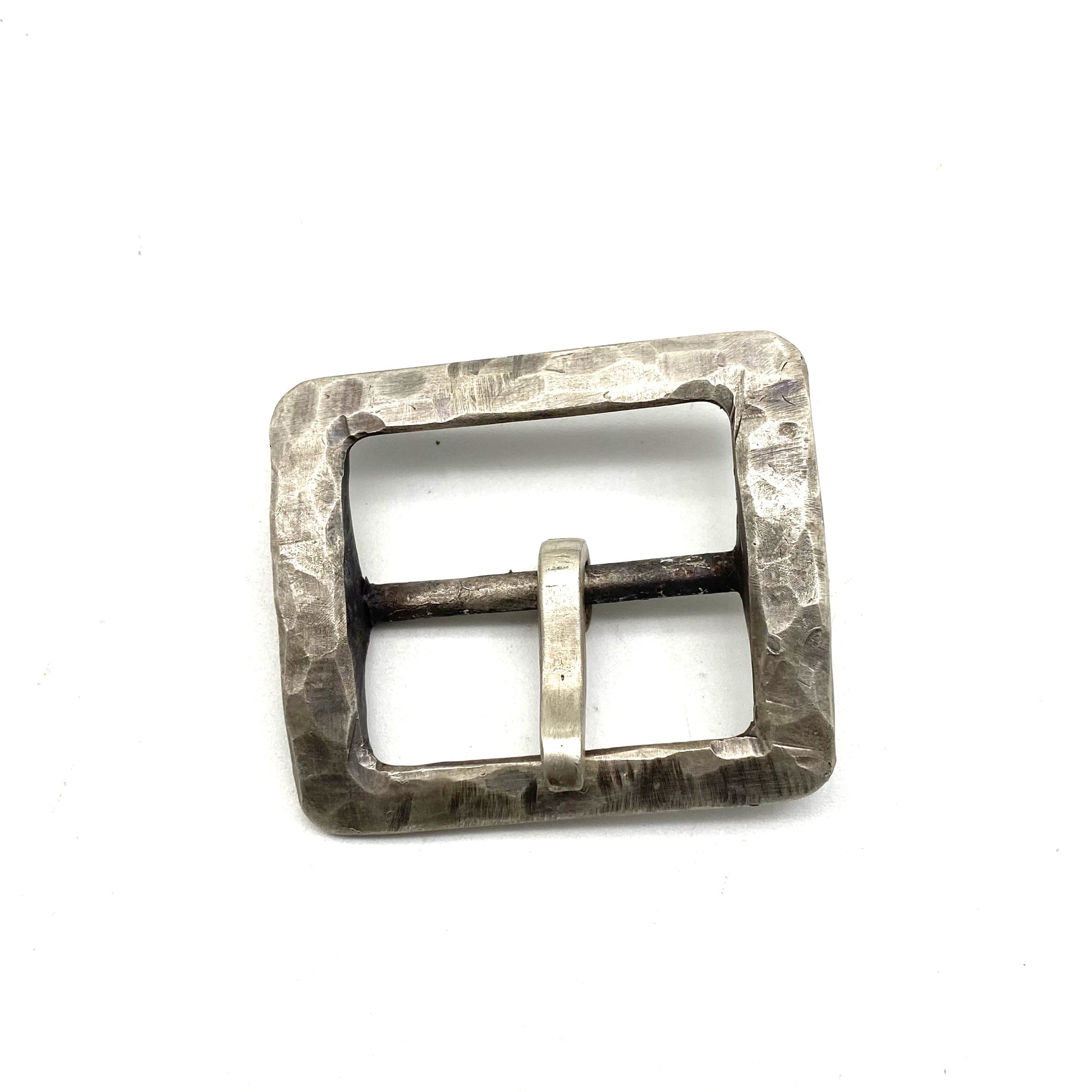 ハンドメイド 925 スターリングシルバー バックル 41 mm レザーベルト