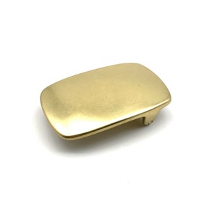 Solid Brass Plain Buckle Leather Belt Fastener Tool 40mm