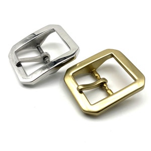 1 1/2 Hochleistungs-Edelstahl/Messing Gürtelschnalle DIY 38 mm
