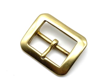 44mm Messing Schnalle Western Leder Gürtel Schnalle Herren Große Gürtel Verschluss