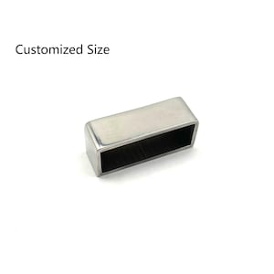 Customized Stainless Belt Loop Handmade Stainless Keeper Premium Belt Loops