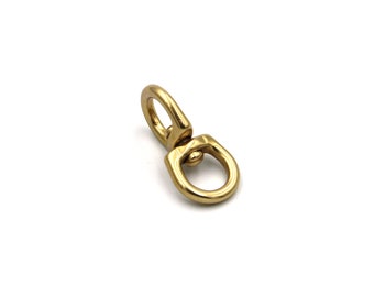 Ring Swivel Clasp Clip Leash Figure 8 Brass Swivel Hook