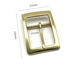 41mm Brass Centre Pin Buckle Leather Belt Craft Fasten Buckle