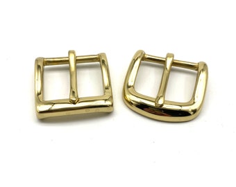 30mm Women Gold Buckle Brass Small Buckle For Ladies Leather Belt