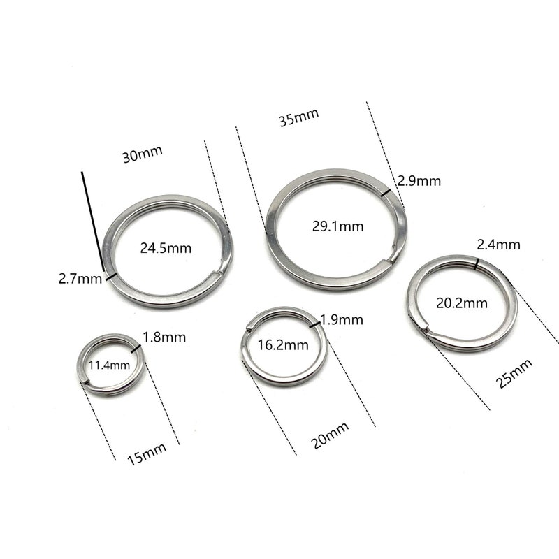 Split Ring Key Ring - Etsy
