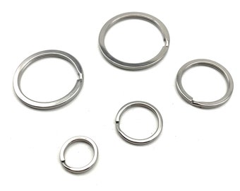 20 Pezzi 15 cm Cavo Portachiavi Grande Anello Portachiavi in Acciaio Inossidabile per Escursioni all'aperto Porta Etichetta Bagagli Collegabile per | Leroy Merlin