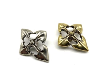 Crusader Shield Leather Screw Concho Rivets Leather Decoration Studs