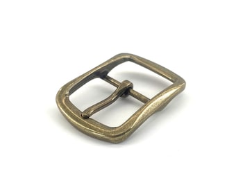 Vintage Brass Belt Buckle Leather Belt Crafting Hardwares 40mm