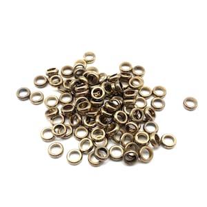 Brass Spacer Beads Paracord Lanyard Beads,Jewelry Beads,Bracelet DIY Beads