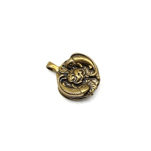 Brass Key Cover Cap,Motor Key Modification,Scooter Key Replacement, Pisces playing with pearls Design