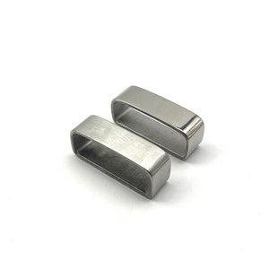 ステンレスベルトループ メンズ レザーベルトキーパー 36mm 光沢/マットベルトファスナーツール