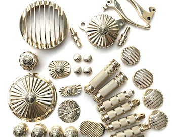 Motorcycle Brass Parts Decoration,Whole Set Replacement Fitment,Fit for Iron 883,Forty-Eight,XL 1200