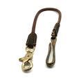 Leather Wallet Chain Brass Fish Hook+Snap Clasp product logo
