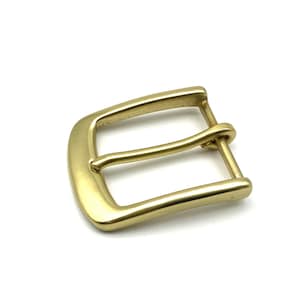 1 1/2 Brass Belt Buckle Leather Crafting Hardwares Mens Casual Belt Fasten Buckles