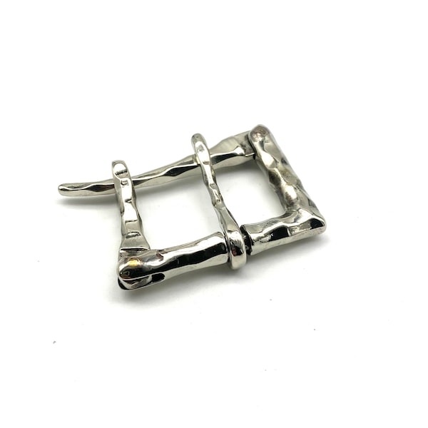 Handmade 925 Sterling Silver Buckle Quick Release Belt Buckle Fastener