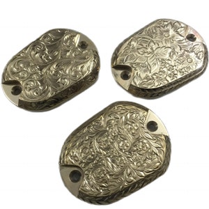 Brass Cylinders Brake for Motor Sportster Iron 883,Forty-Eight,XL 1200,Handmade Flower Engraved