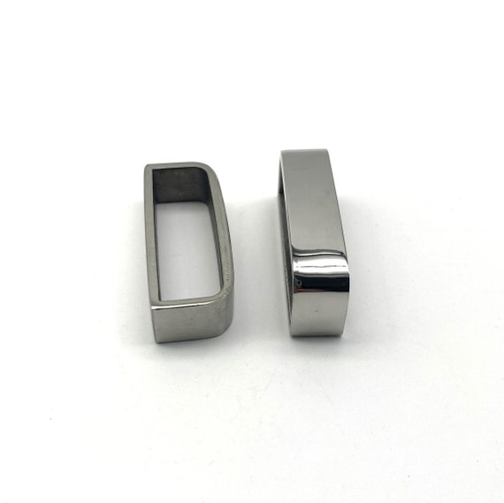 40 mm ステンレススチール ベルトループ メンズ レザーベルト 留め具
