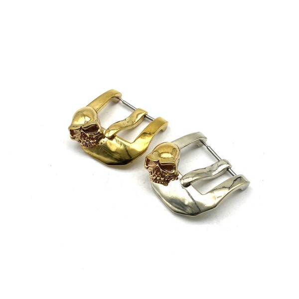 Sales# Skull Watch Strap Buckle,Watch Band Fastener Buckle,Leather Boots Buckle,18-26mm