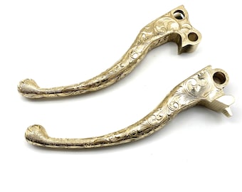 Motorcycle Brass Engraved Brake+Clutch Levers,Iron 883/Forty-Eight/XL 1200