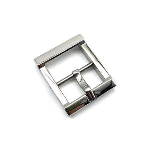 Solid Stainless Belt Buckle Shiny Durable Western Buckle