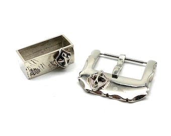 Watch Strap Buckle,Watch Band Fastener Buckle,Leather Boots Buckle,20/22/24mm
