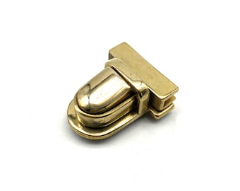 Brass thumb lock, leather bag snap lock, brass catch lock, flat slide locks, luggage case lock