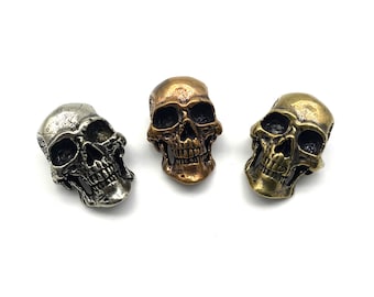 Retro Skull Concho Skruvbaksida Läderdekoration Knappnitar