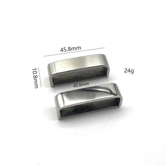 40 mm ステンレススチール ベルトループ メンズ レザーベルト 留め具