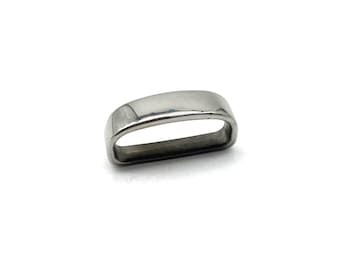 25/30 mm ベルトキーパー ステンレスループ メンズ レザーベルト 留め