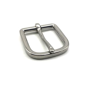 Duurzame matte roestvrijstalen gesp rustieke leren bandsluiting 42 mm
