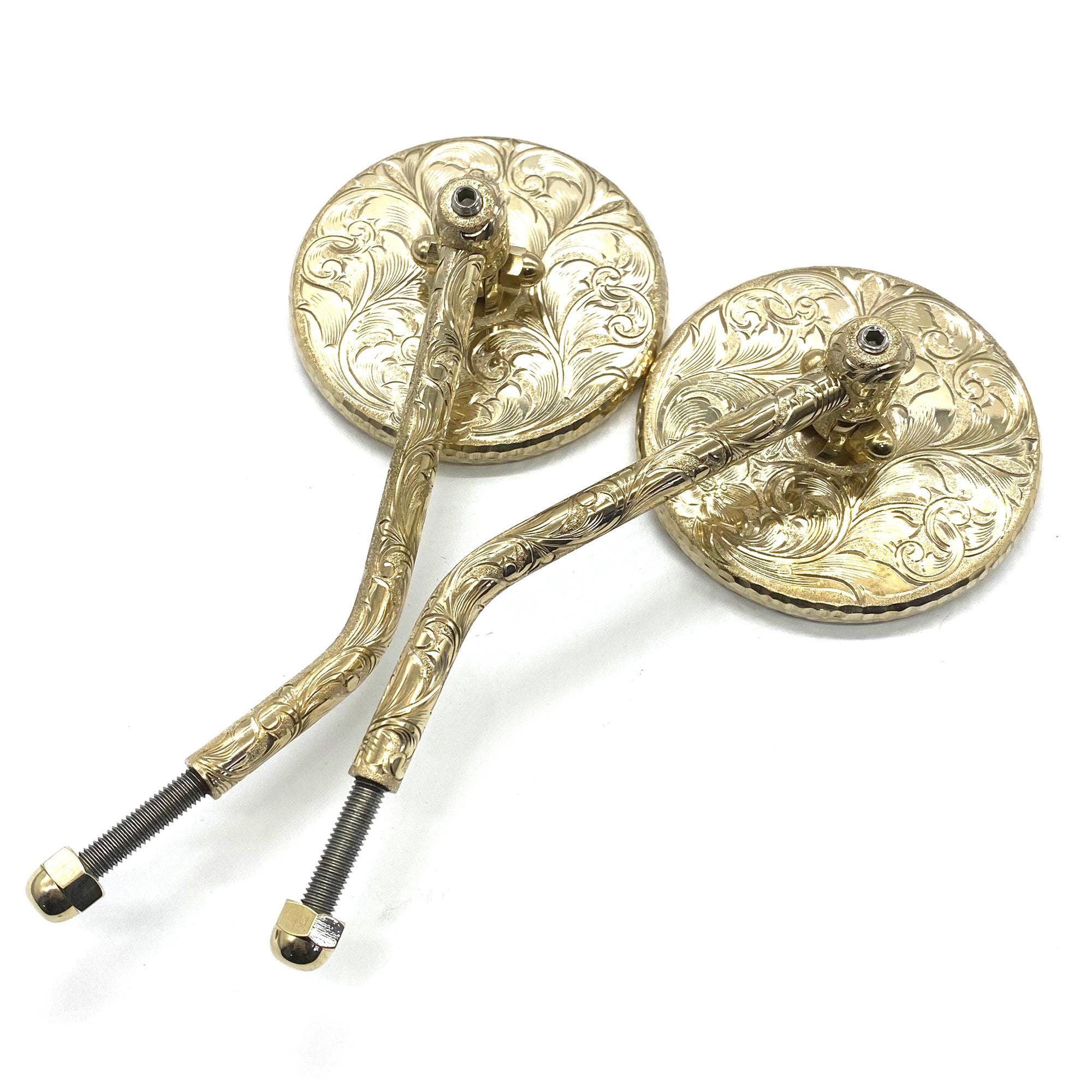 管326☆イタリア製☆真鍮製☆アンティーク☆オーバルミラー☆ 管326☆イタリア製☆真鍮製☆アンティーク☆オーバルミラー☆