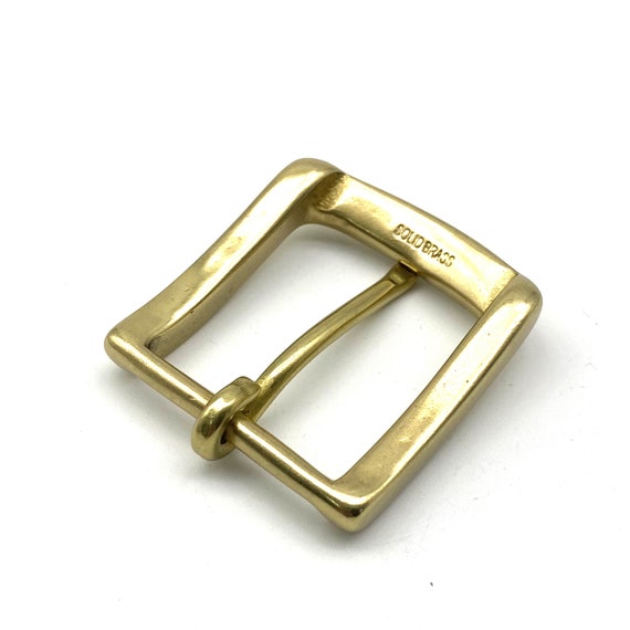 35mm Brass Belt Buckle Leather Crafting Hardwares Mens Casual Belt