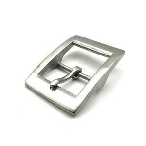 Roestvrij leren riemgesp bevestigingsmateriaal 40 mm