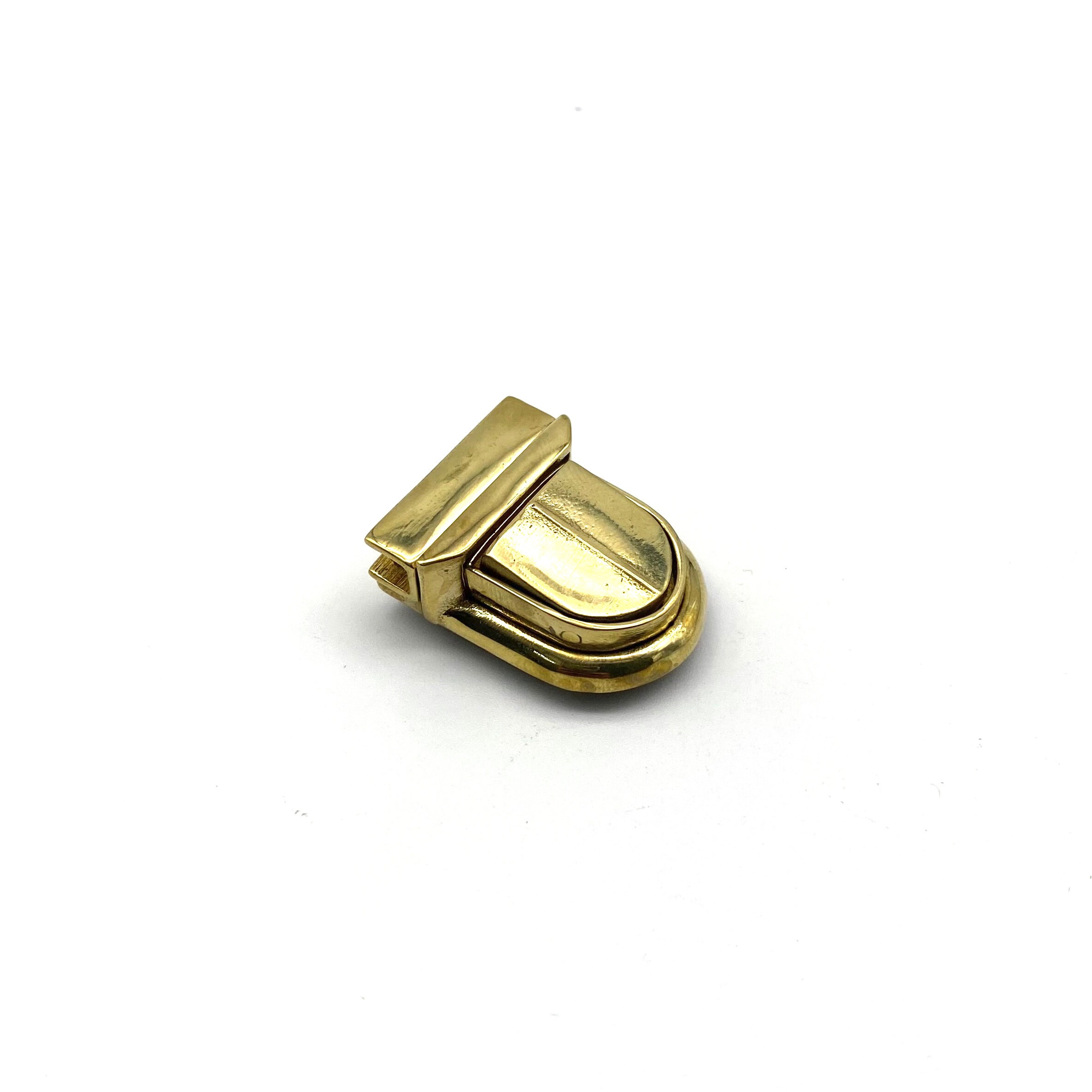 Brass Thumb Tuck Lock Leather Bag Closure Catch Flat Slide Locks ...