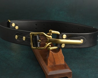 Fait main Littleton Cavalry Ceinture en cuir pour homme Ceinture pour homme