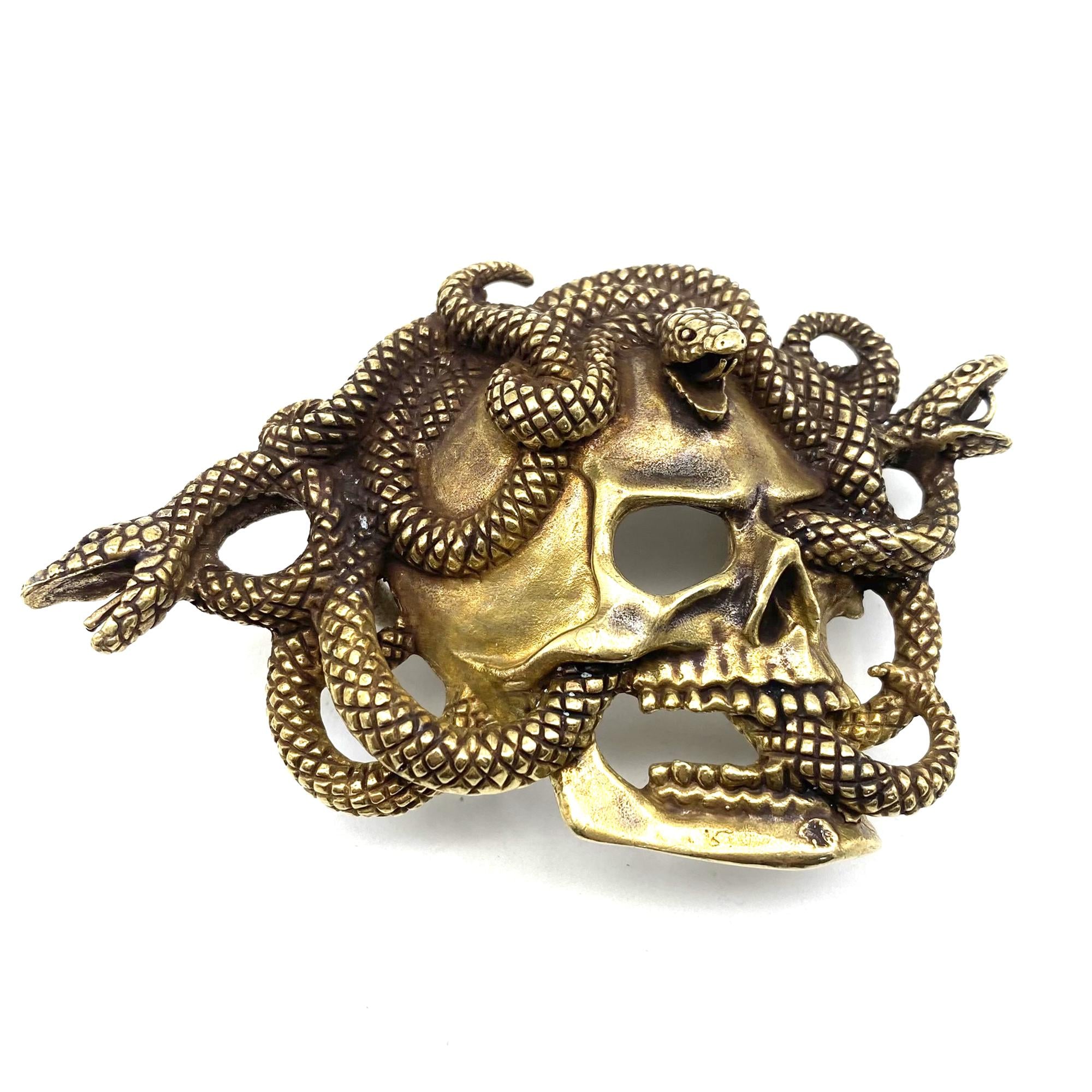 Medusa Belt Buckle - Etsy display picture 2