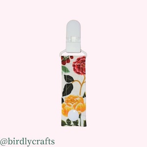 Rose Flower Tubie Clip