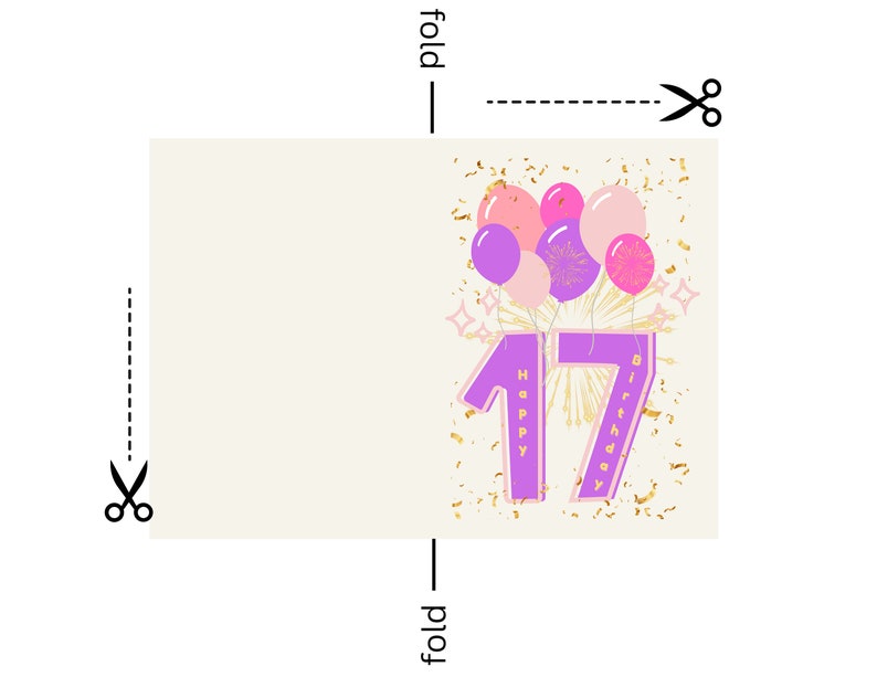 17th Birthday, Instant Download, Daughter Birthday Card, Funny ...