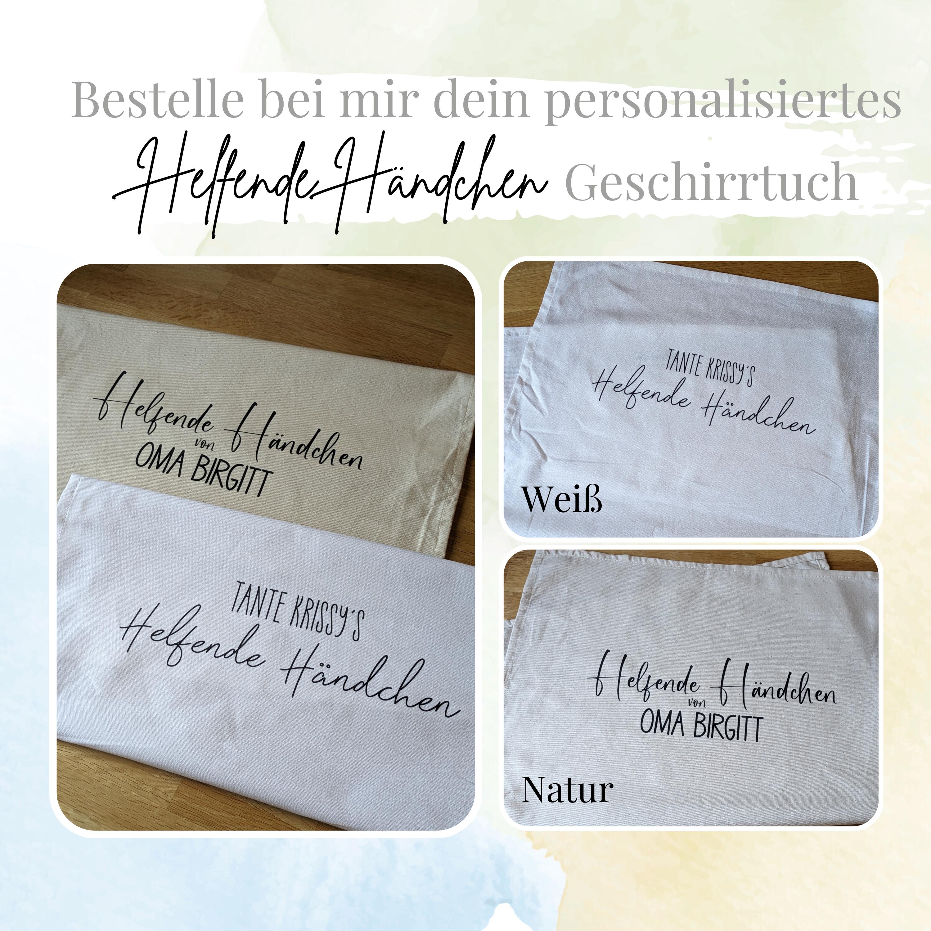 WCGXKO Küchentuch Mit „Mema“-Aufdruck – 40,6 X 61 Cm, Aus Waffelgewebe, Perfekt Als Geschenk Für Omas