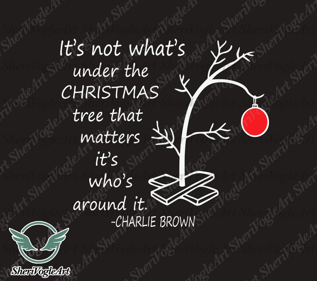 It's Not What's Under the Tree That Matters, Cute Christmas Tree Tee ...