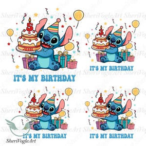 Custom Name And Number, It's My Birthday, Custom Cartoon Birthday Shirt, It's My Birthday Girl SVG, Custom Birthday SVG, Gift For Birthday