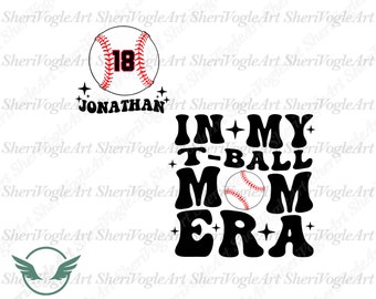 Custom In My T-Ball Mom Era Svg, T-Ball Mom Png, T-Ball Mom Png, Gameday Svg, T-Ball Mama Svg, T-Ball Png, motiverende Svg, Gameday Svg