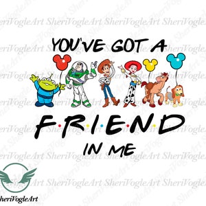 You've Got A Friend In Me Svg, Friendship Svg, Toy Friends Svg, Family Vacation 2024 Svg, Best Friends Svg, Svg File For Cricut