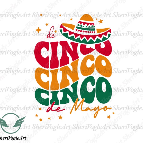 Cinco de Mayo SVG, Fiesta SVG, Mexican hat, Sombrero, Cinco de Mayo PNG, Digital File