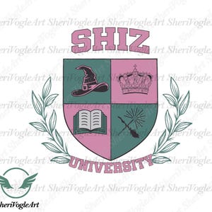 Wicked Musical Shiz University SVG PNG PDF, Wizard of Oz, Defy Gravity (Digital Download)