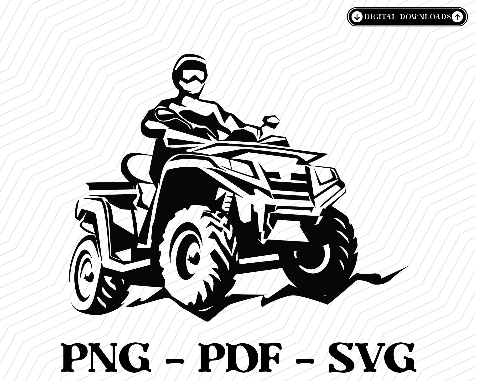 Quad Bike Riding Svg | Bike Rider Svg | Quad Bike Rider Svg | off Road ...